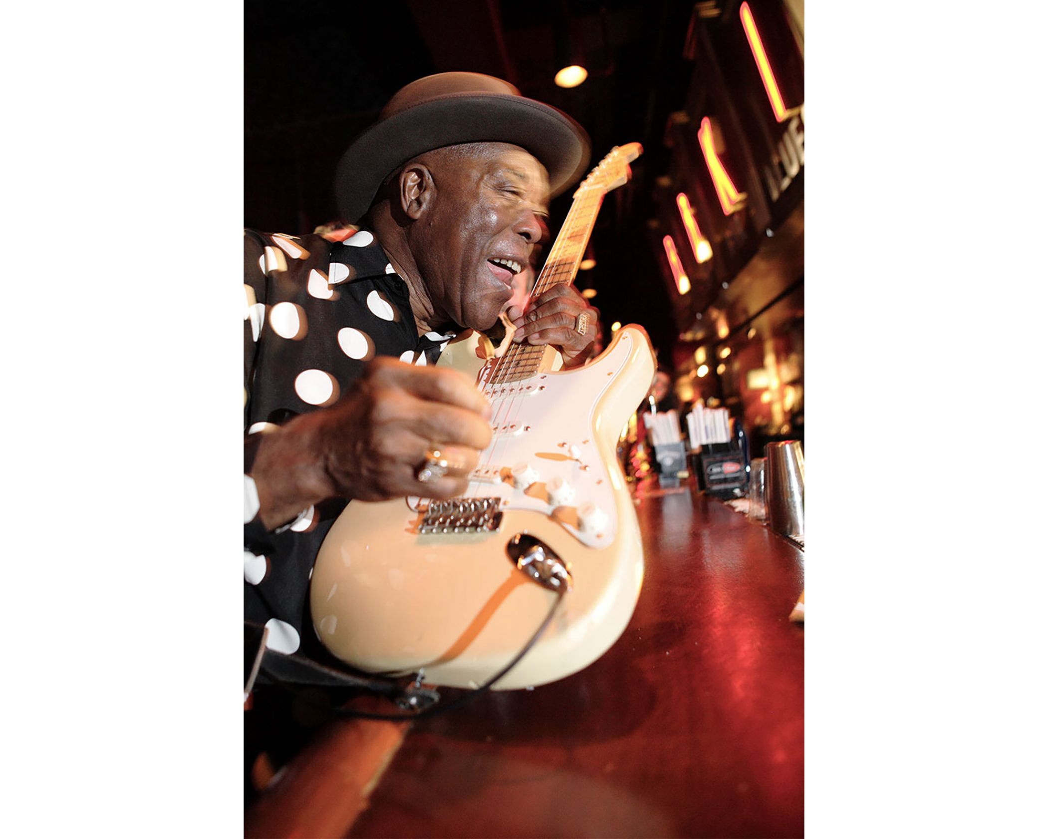 during a concert in New York