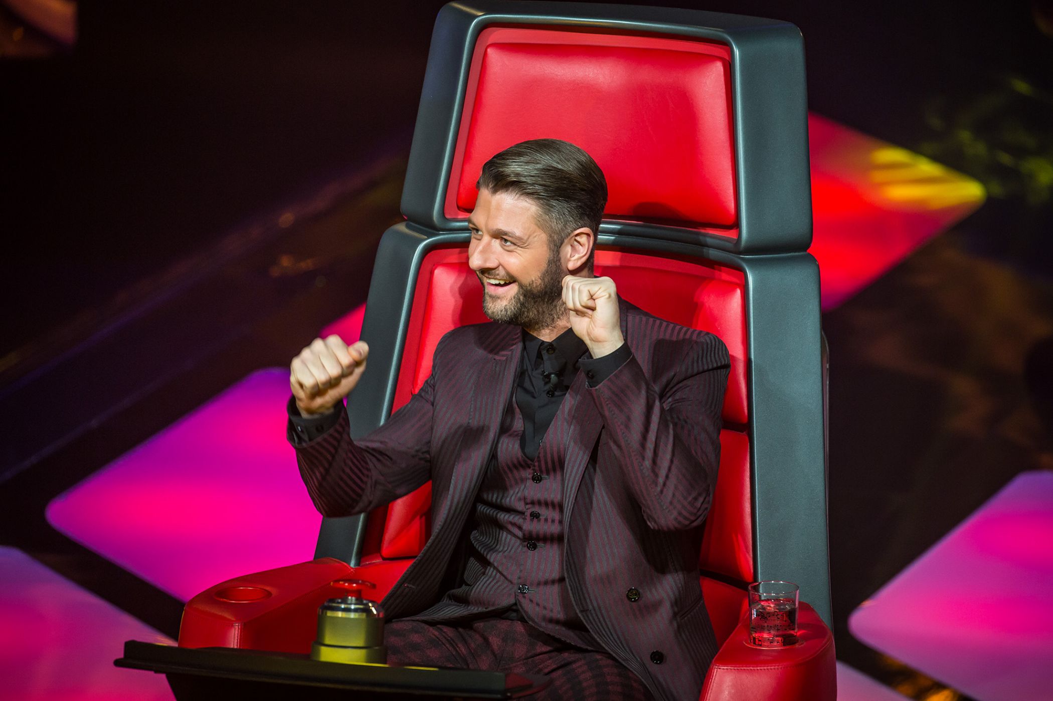 Recording at La Voix in Montreal